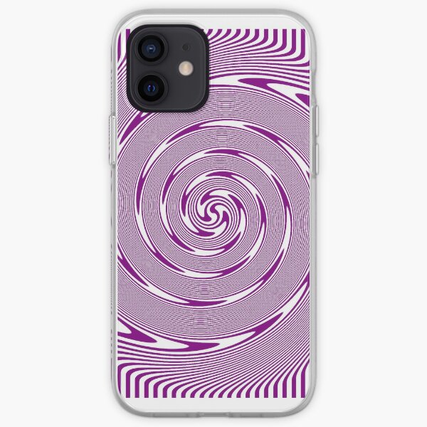 #ilussion, #Symmetry, #Spiral, #drawings, wave iPhone Soft Case