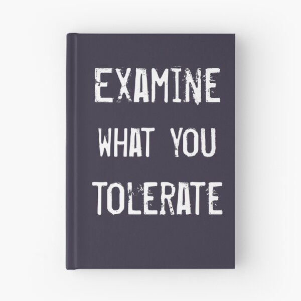 Item preview, Examine what you tolerate designed and sold by WesternExposure.