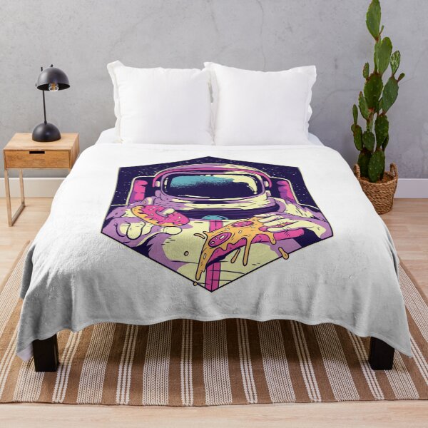 Item preview, Astronaut Eating Donut and Pizza designed and sold by mehdi-bianco.