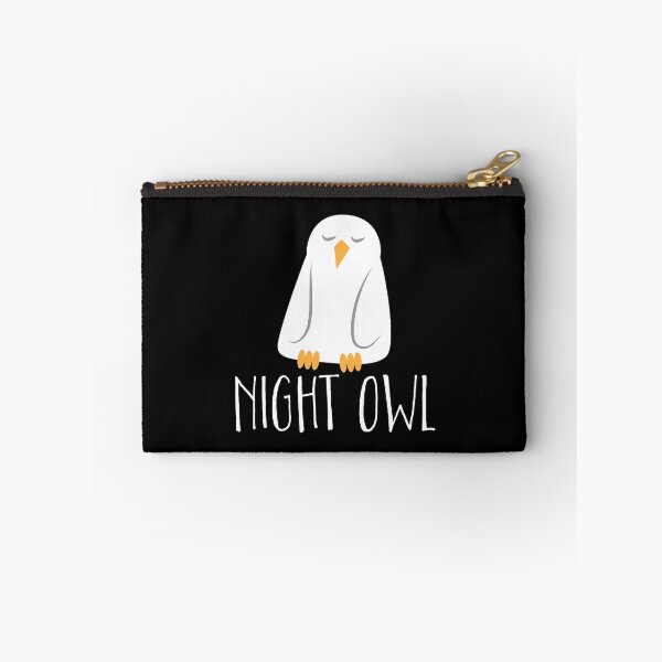 Item preview, NIGHT OWL with matching early bird and exhausted pigeon designed and sold by jazzydevil.