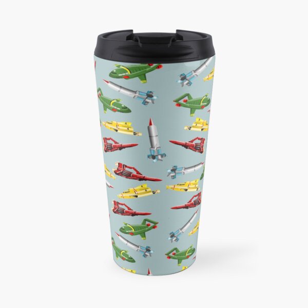 Thunderbirds Pattern Travel Mug