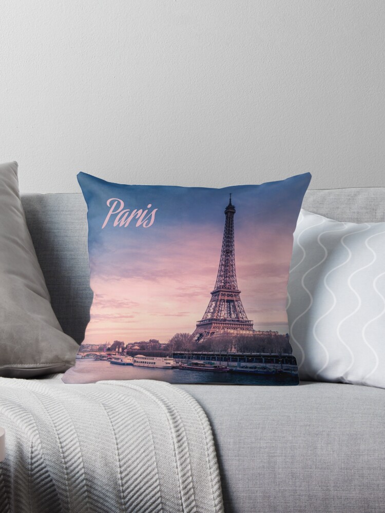 Eiffel tower 2025 shaped pillow