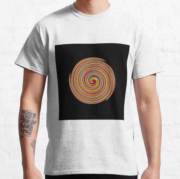  Op art - art movement, short for optical art, is a style of visual art that uses optical illusions Classic T-Shirt