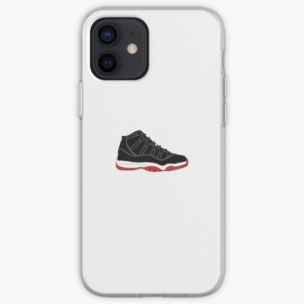 Air Jordan XI (11) "Bred" Coque souple iPhone