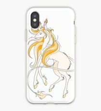 Yellow Unicorn iPhone Case