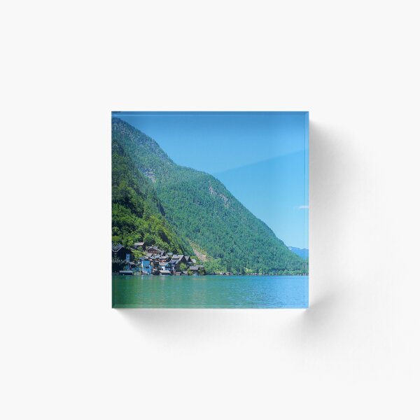Day at the Lake 3 Acrylic Block