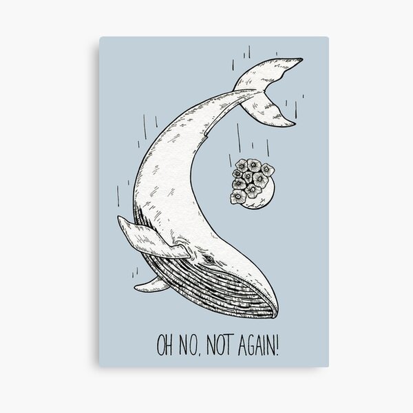 Not again! Canvas Print