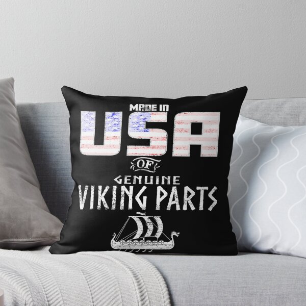 Item preview, Made in the USA of Genuine Viking Parts Viking Ship White designed and sold by funnytshirtemp.