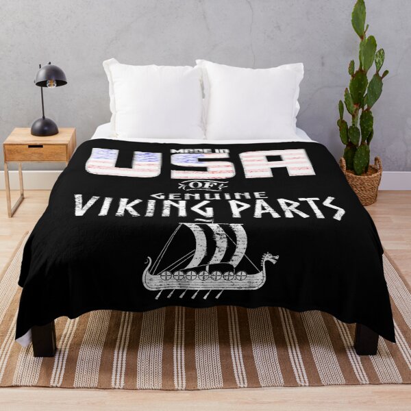 Item preview, Made in the USA of Genuine Viking Parts Viking Ship White designed and sold by funnytshirtemp.