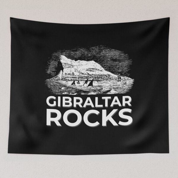 Item preview, Gibraltar Rocks Rock of Gibraltar  designed and sold by The Junto Shop.
