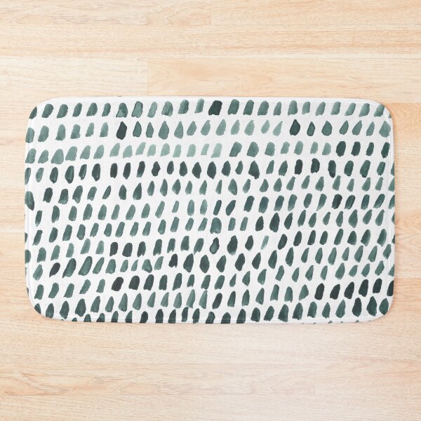 Item preview, Teal and White Dots Pattern designed and sold by KelleyVivian.