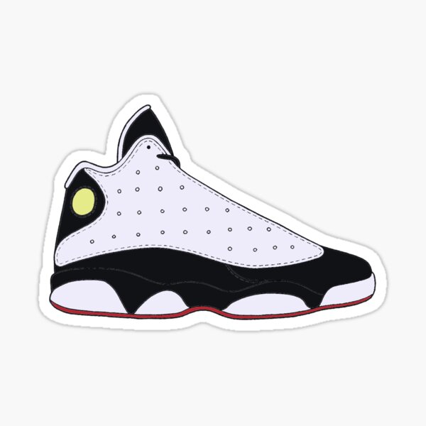Vista previa del artículo con la obra «Air Jordan XIII (13) "He Got Game"», diseñado y vendido por gaeldesmarais.