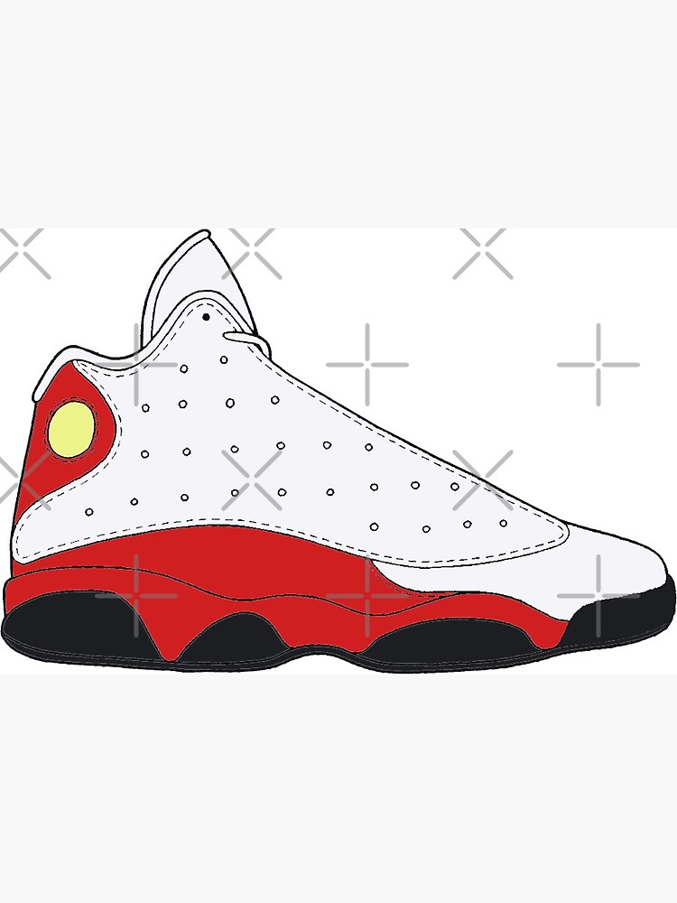 drawing of jordan 13