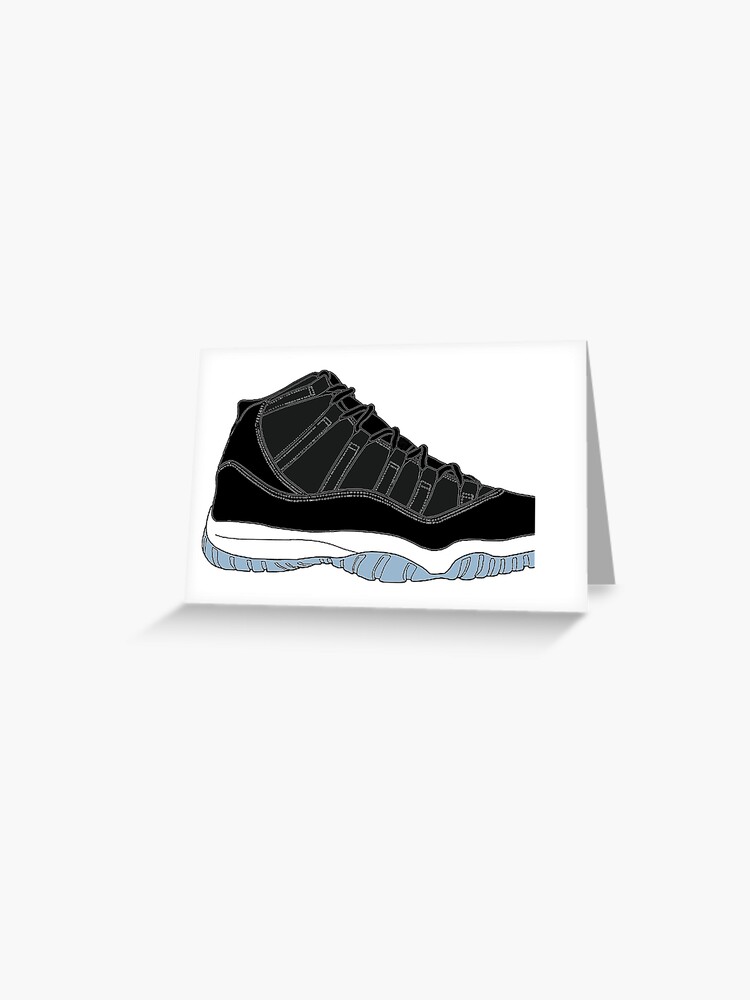 Michael Jordan Shoe Collection Greeting Card