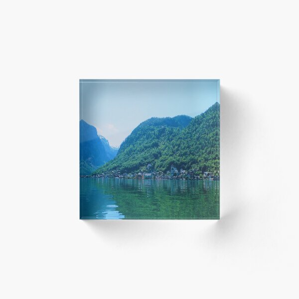 Day at the Lake 12 Acrylic Block