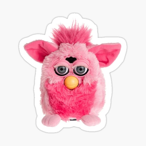 Item preview, Flamingo Furby designed and sold by Victoria Dixon.