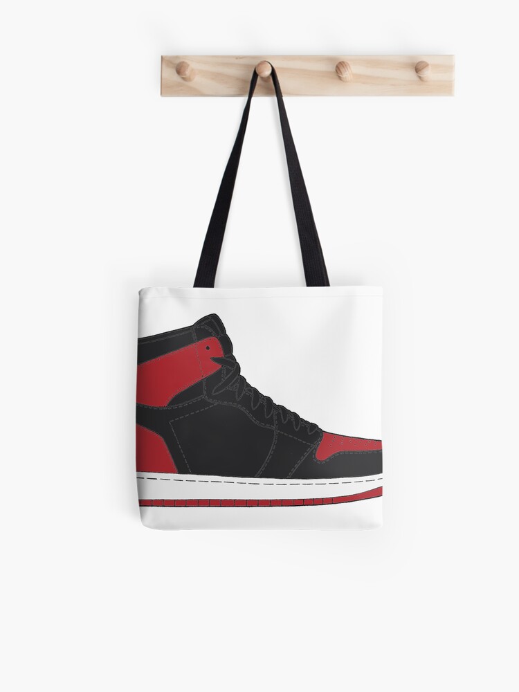 Sneakerhead Jordan BRED in Toronto Tote Bag 