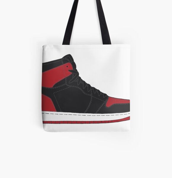 Sneakerhead Jordan BRED in Toronto Tote Bag 