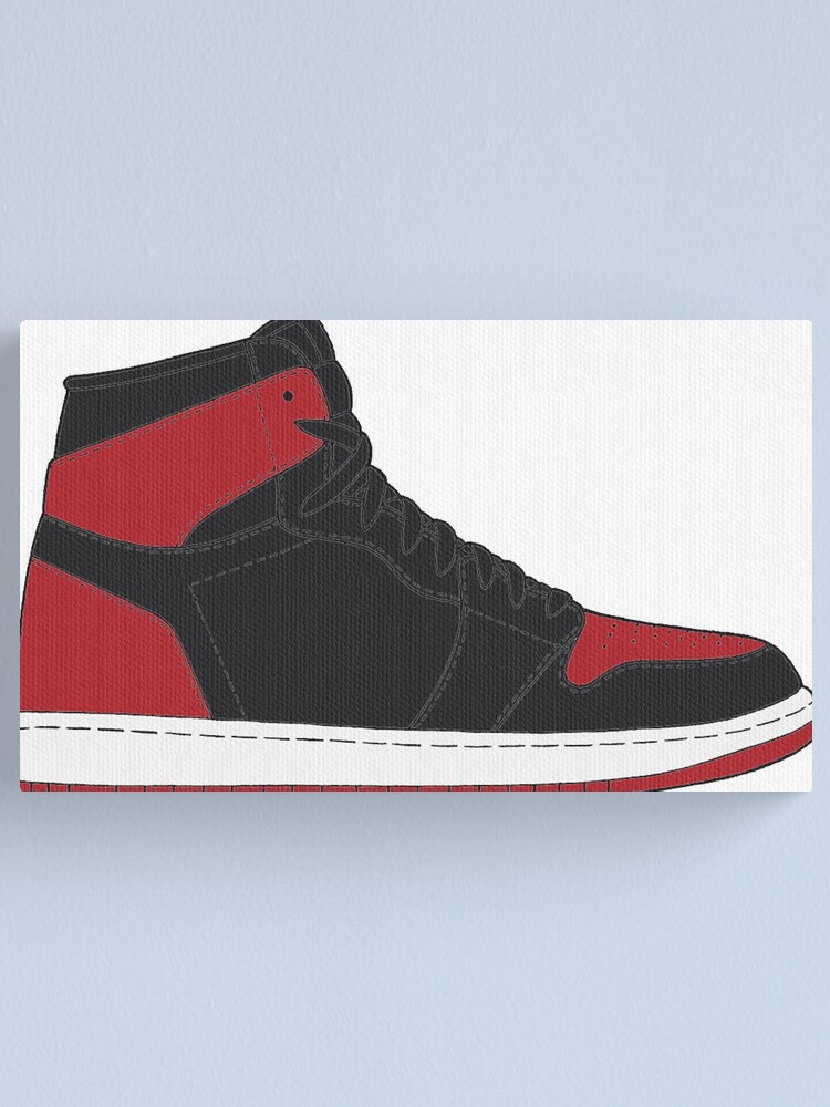 jordan 1 bred canvas