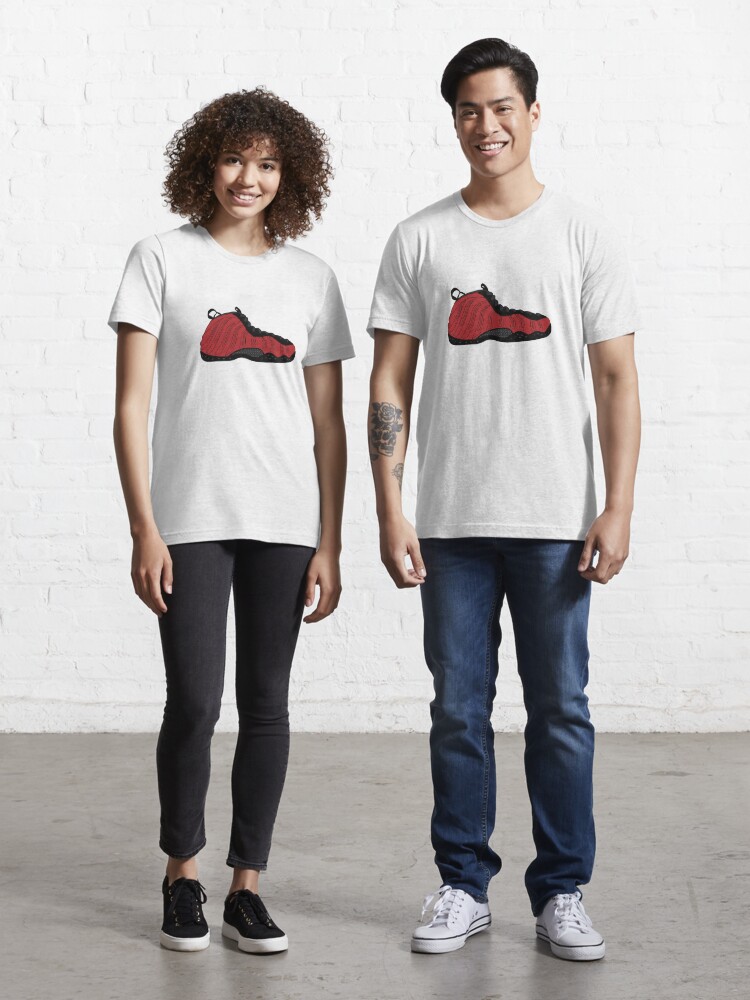 Nike Foamposite "University Red"" T-shirt for by gaeldesmarais | | - jordan t-shirts - 11 t-shirts