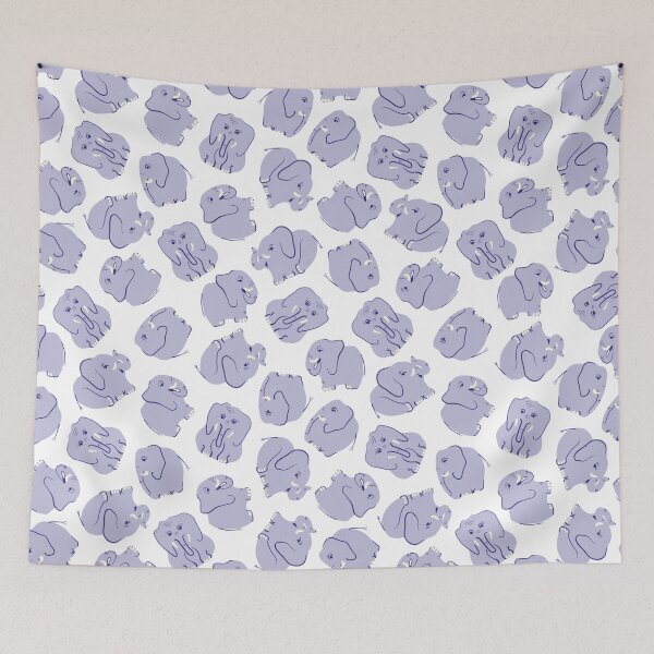 Item preview, Tumbling Elephants designed and sold by KelleyVivian.