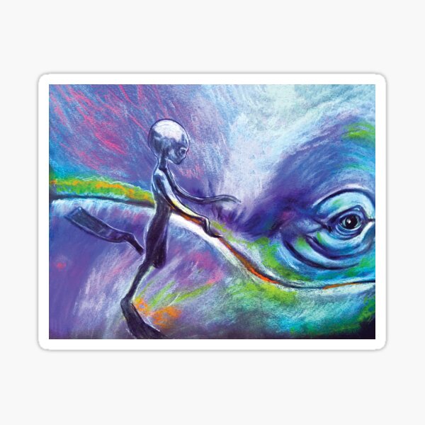 Consulting with the Whale Nations Sticker