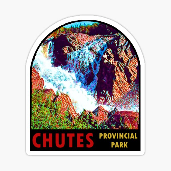 Chutes Provincial Park Ontario Vintage Travel Decal Sticker