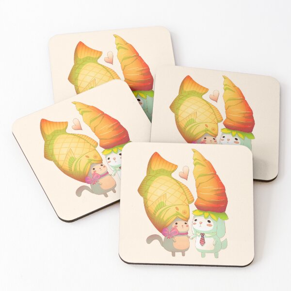 Artikelvorschau, Taiyaki und Karotten entworfen und verkauft von BumbleBeesh.