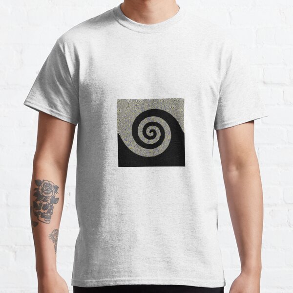 #Paisley, #Design, #Spiral  Classic T-Shirt