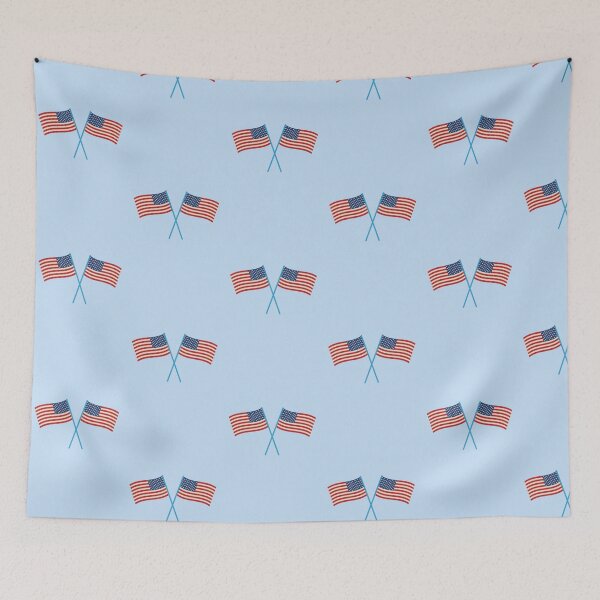 Item preview, American Flags designed and sold by DaydreamExpress.