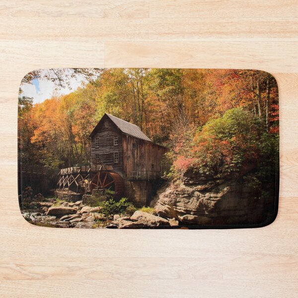 Item preview, Glade Creek Grist Mill in The Fall designed and sold by RoseC.
