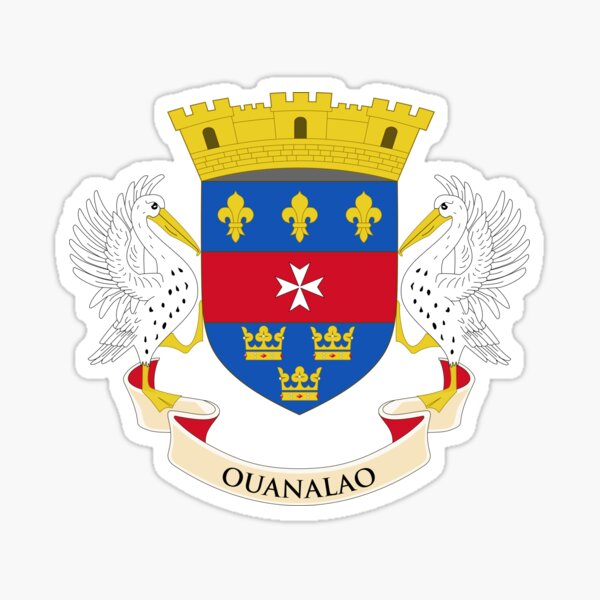 Item preview, Coat of Arms of Saint Barthélemy designed and sold by PZAndrews.