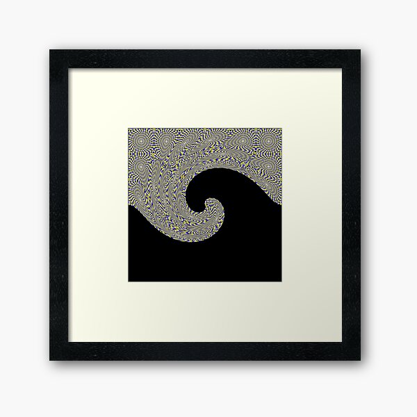 #Paisley, #Design, #Spiral  Framed Art Print