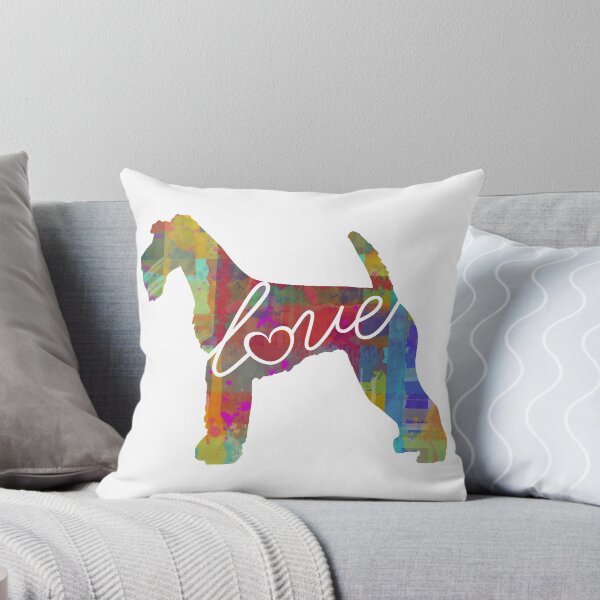 Item preview, Airedale Terrier Love - A Bright and Colorful Watercolor Style Gift designed and sold by traciwithani.