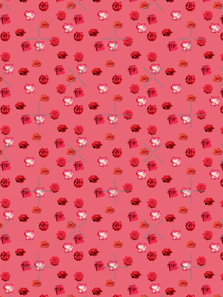 Thumbnail 3 of 3, Scarf, Red Roses designed and sold by STHogan.
