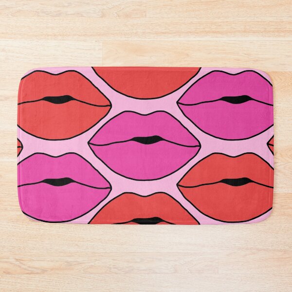 Item preview, Pink and Red Close up Lips designed and sold by passionatelyem.