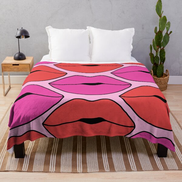 Item preview, Pink and Red Close up Lips designed and sold by passionatelyem.