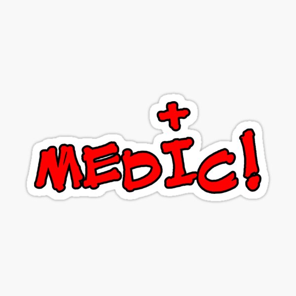 MEDIC logo Sticker