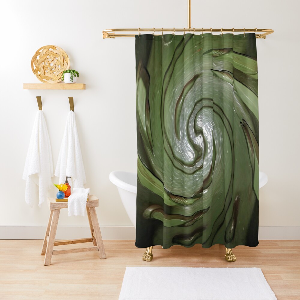 Carving Shower Curtain