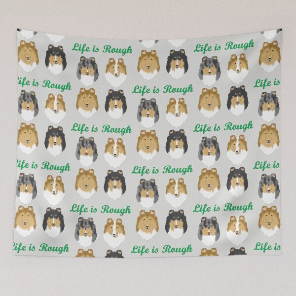 Item preview, Life is Rough designed and sold by Child of the Corn Designs.