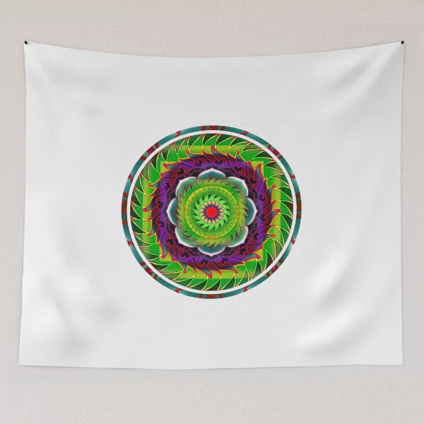 Item preview, Stained Glass Rainbow C, Sared Mandala designed and sold by ColorTime.