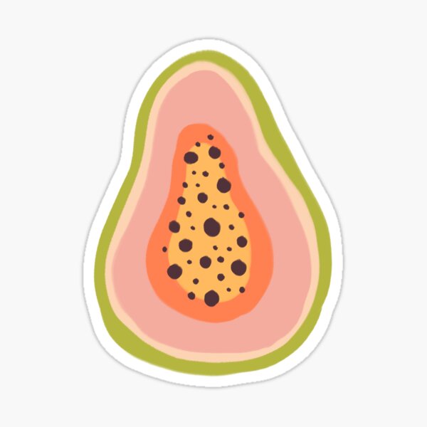 Item preview, Papaya Polka designed and sold by braveleopard.