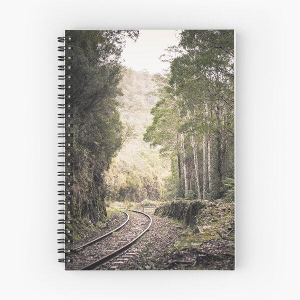 Item preview, Tasmanian Rail Line In the Wilderness  designed and sold by taspaul.