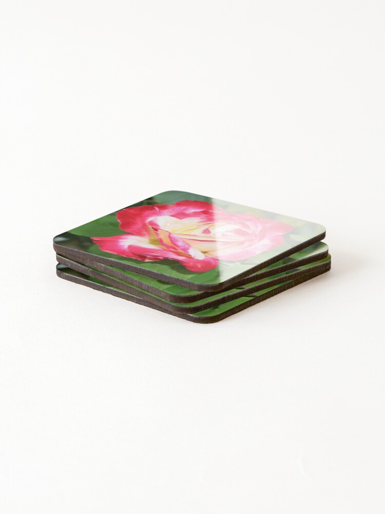 Thumbnail 4 of 5, Coasters (Set of 4), Red Roses designed and sold by STHogan.