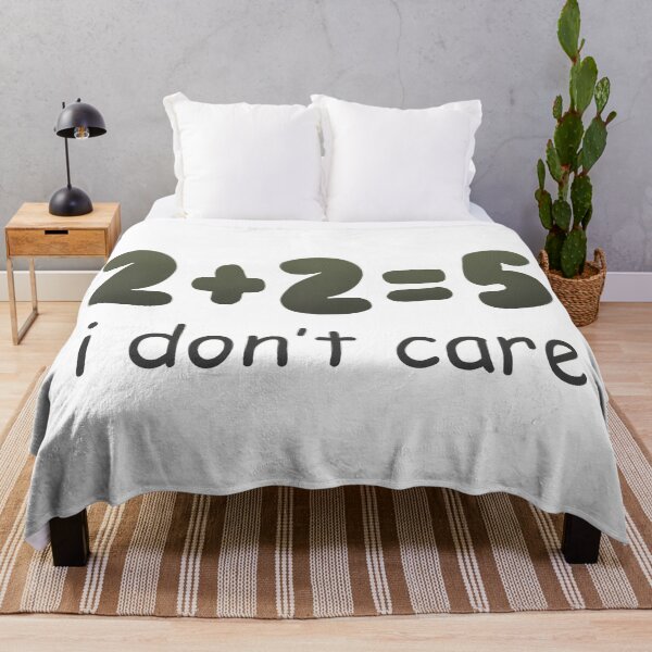 Item preview, 2 + 2 I Dont Care designed and sold by SaintPub.