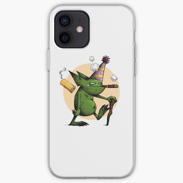 Party Hat Cigar Grouch iPhone Soft Case