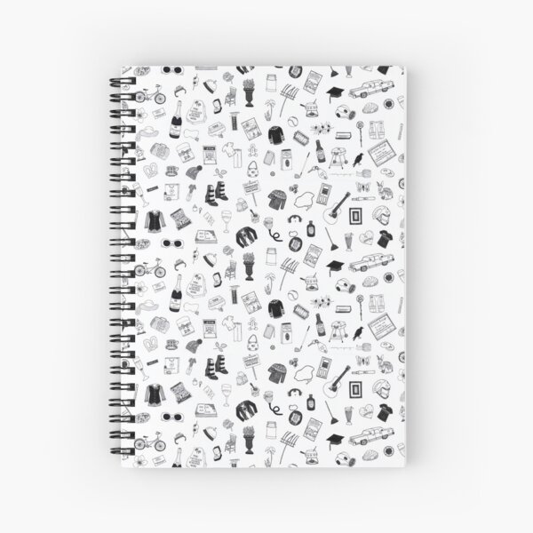 Pattern Spiral Notebook