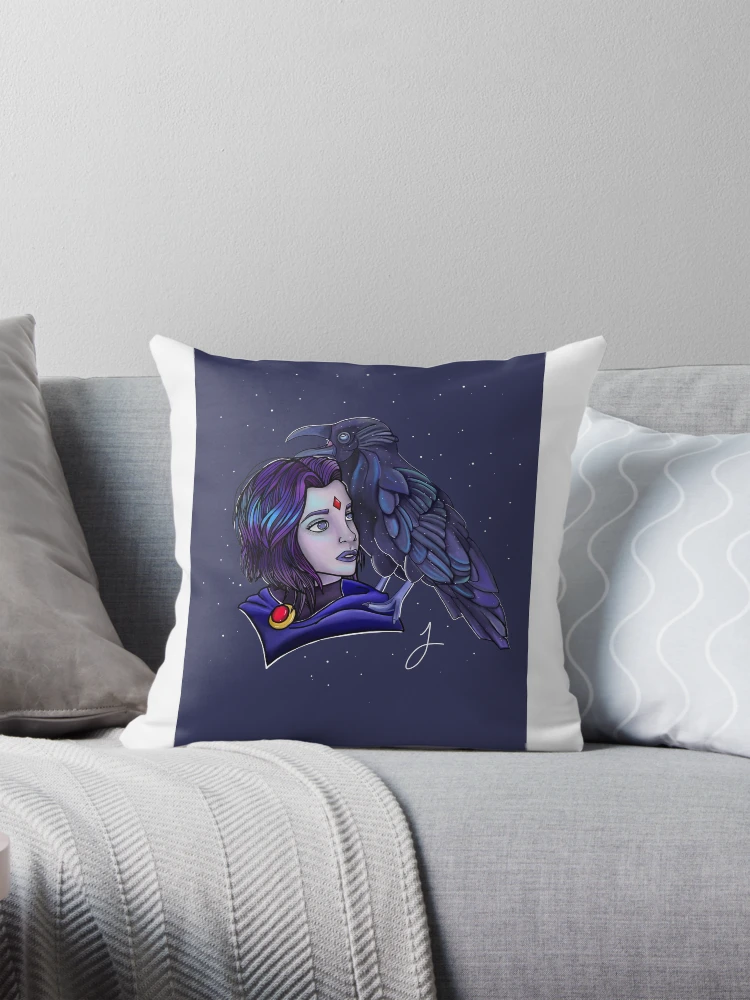 Thumbnail 1 of 4, Pillow, Raven designed and sold by Raedono.
