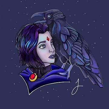 Artwork thumbnail, Raven by Raedono