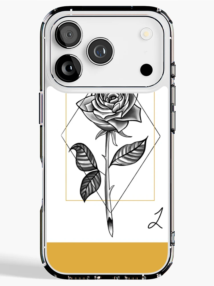 Aperçu 1 sur 5. Coque iPhone avec l'œuvre Rose créée et vendue par Raedono.
